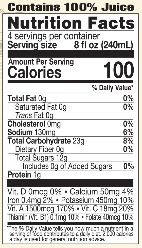 Lakewood Organic Carrot Ginger Turmeric Juice | 32oz - Image 4