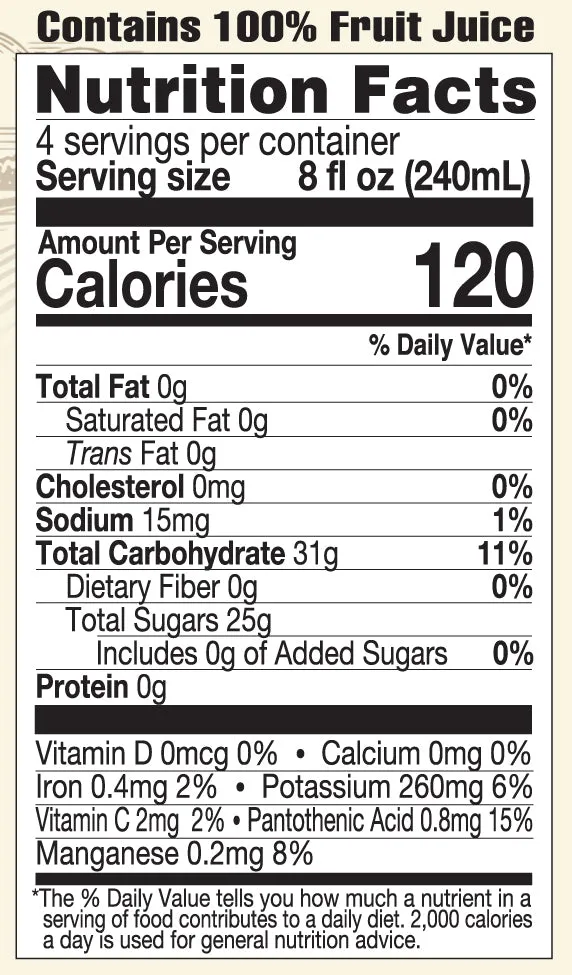 Lakewood Organic Cranberry Juice Blend | 32oz - Image 3