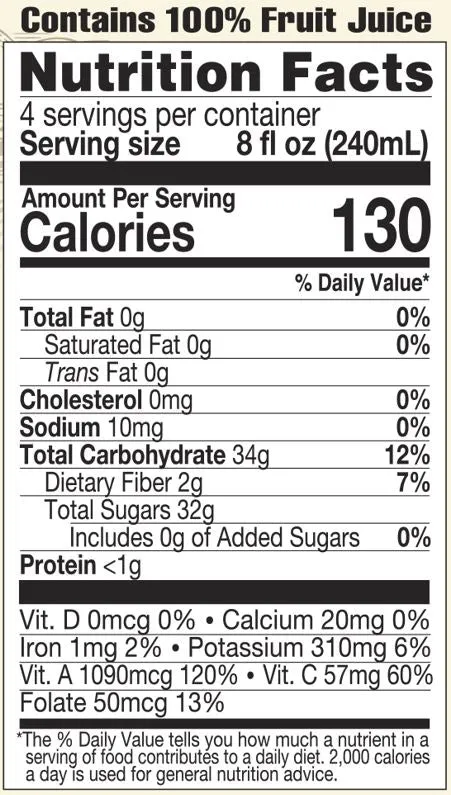 Lakewood Organic Mango Juice Blend | 32oz - Image 3
