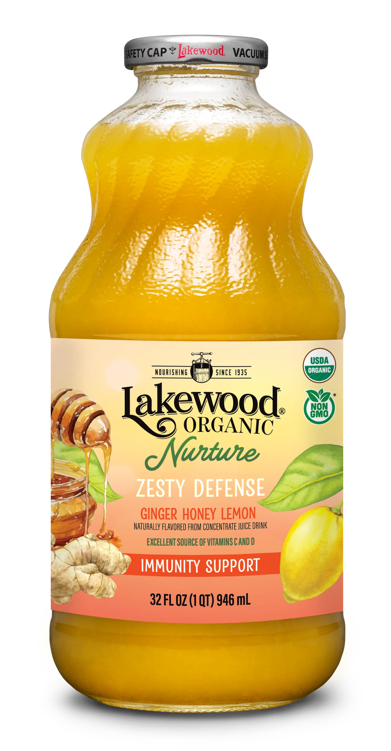 Lakewood Nurture Zesty Defense Juice | 32oz