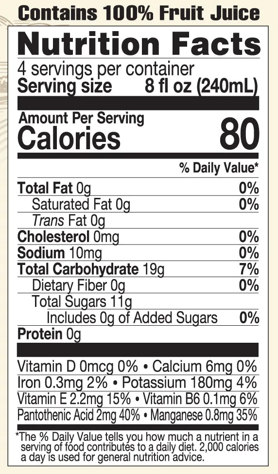 Lakewood Organic Pure Cranberry Juice | 32oz - Image 3
