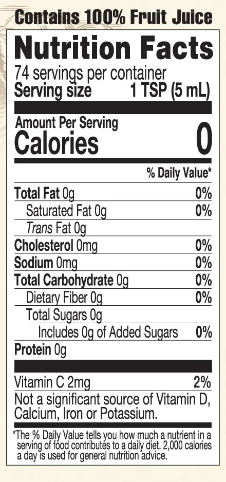 Lakewood Organic Pure Lemon Juice | 12.5oz - Image 3