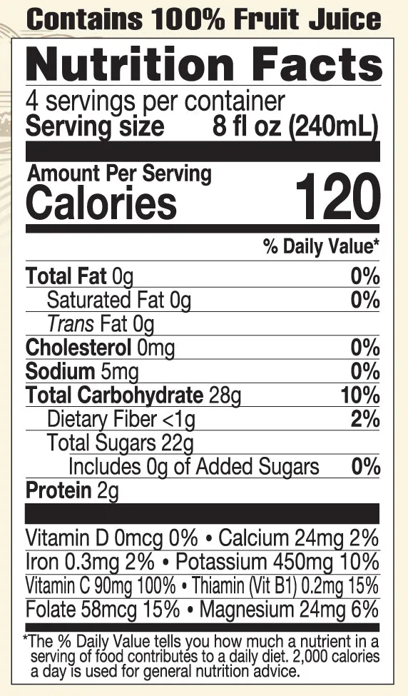 Lakewood Organic Pure Orange Juice | 32oz - Image 3