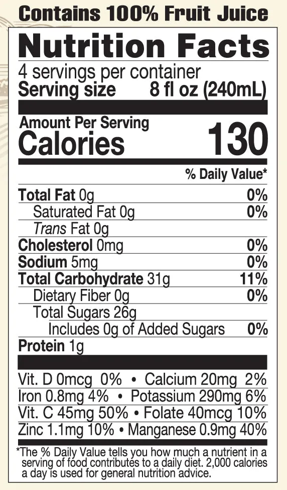 Lakewood Organic Pure Pineapple Juice | 32oz - Image 3