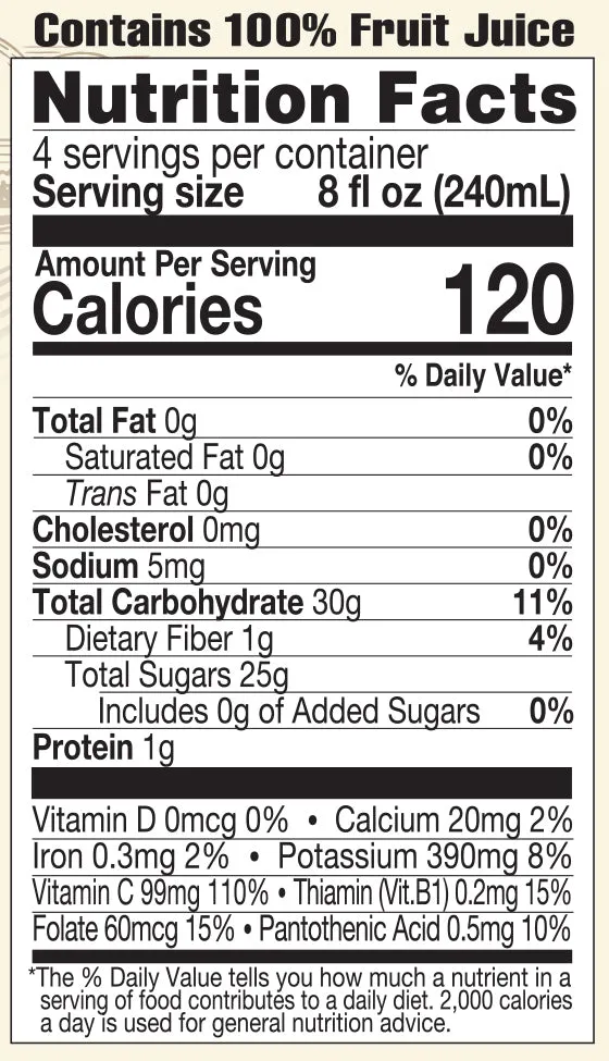 Lakewood Organic Orange Mango Blend | 32 oz - Image 3